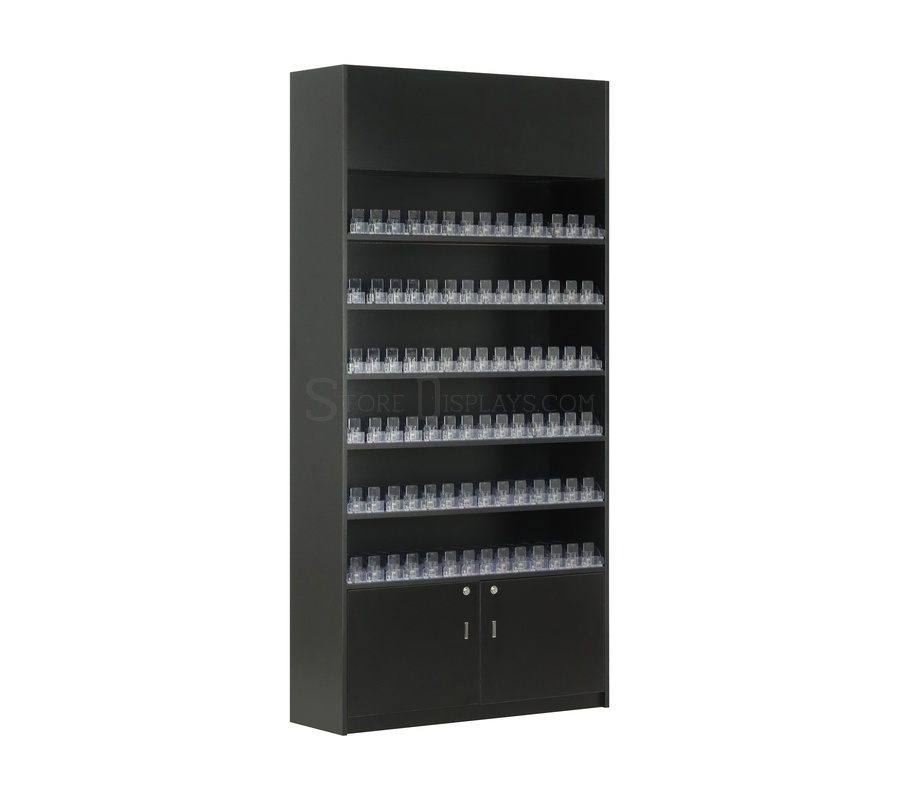 black cigarette case - side profile